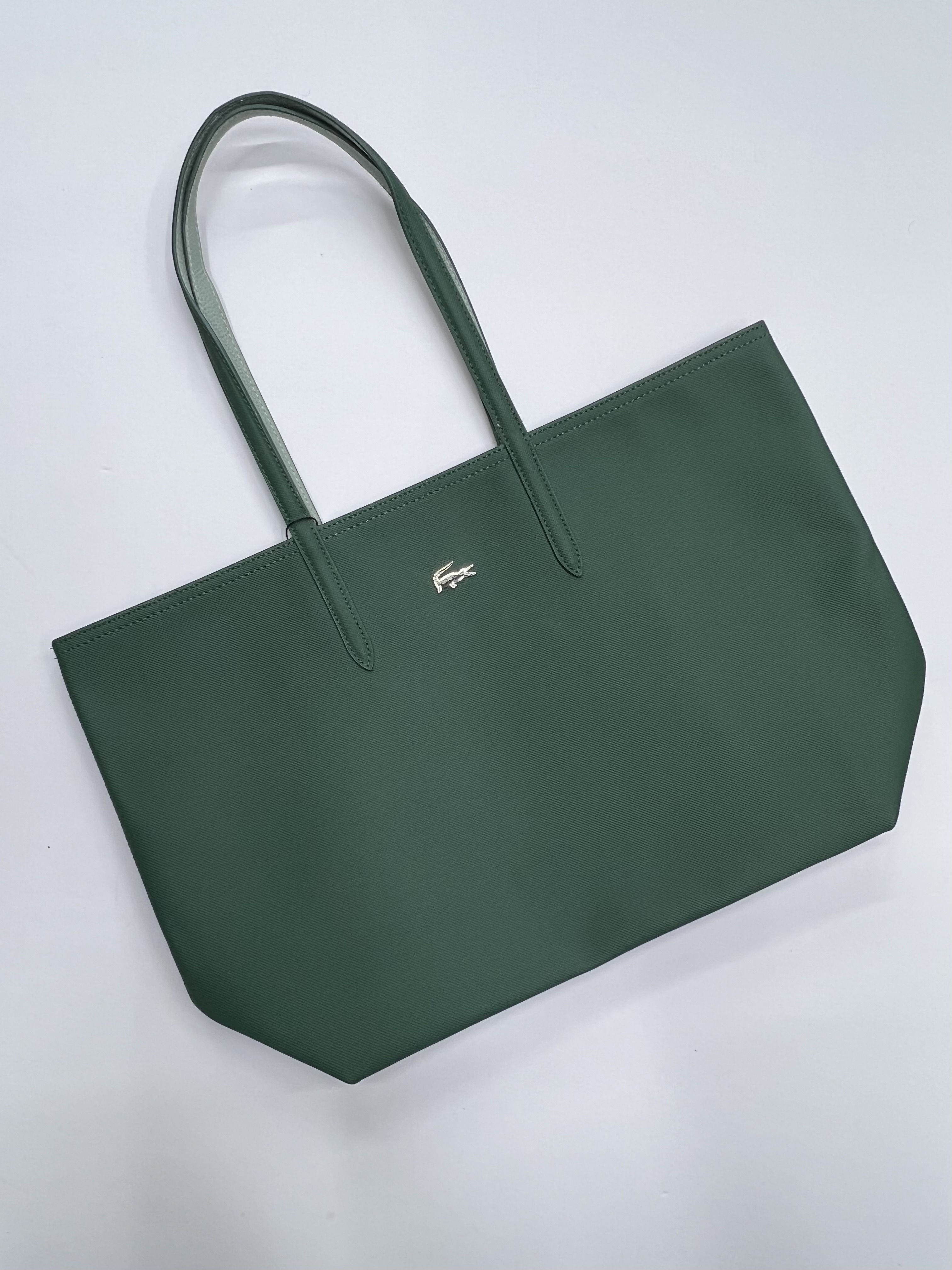 کیف زنانه لاگوست دو رو مدل Tote Bag سبز