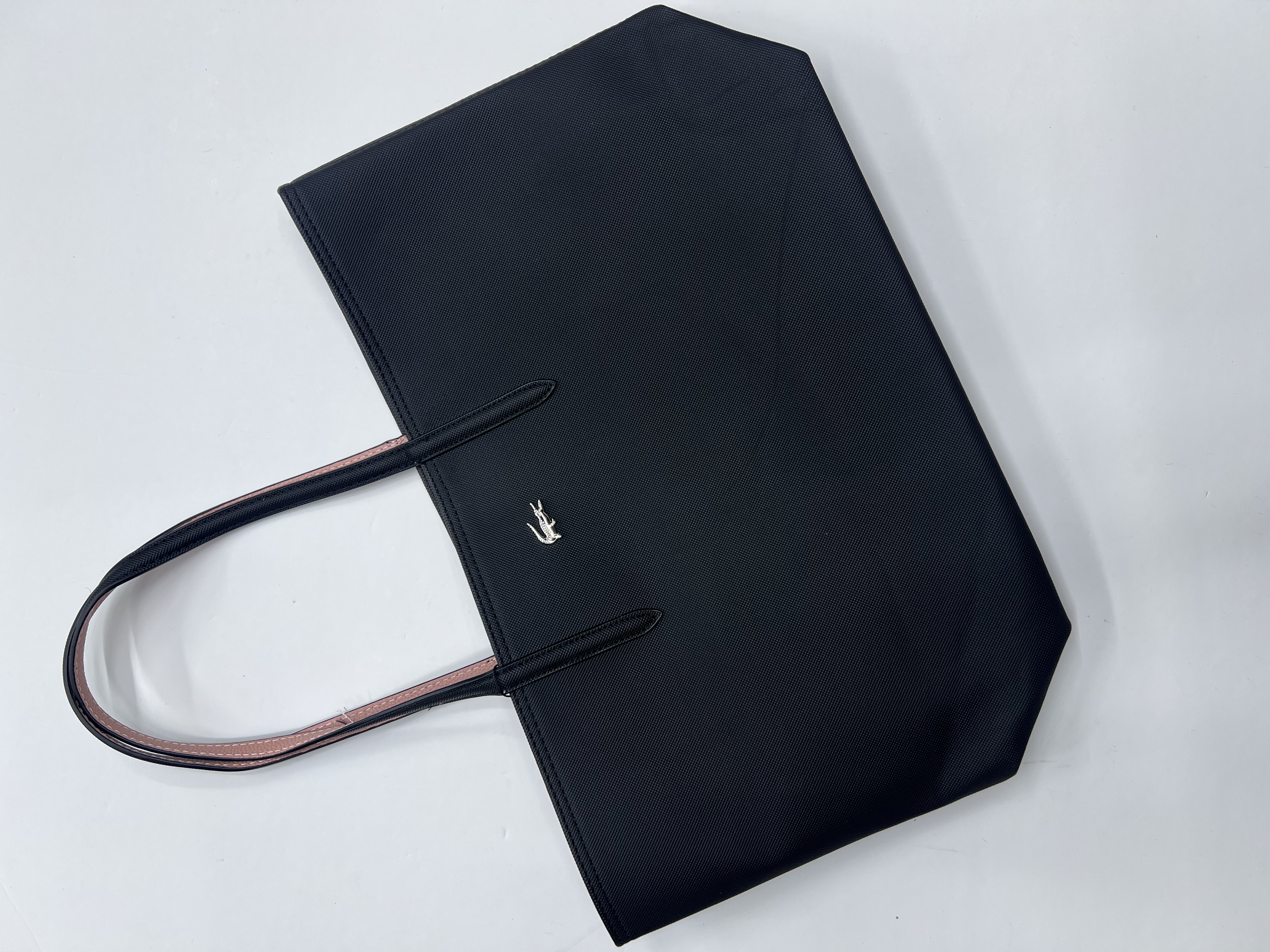 کیف زنانه لاگوست دو رو مدل Tote Bag مشکی و صورتی